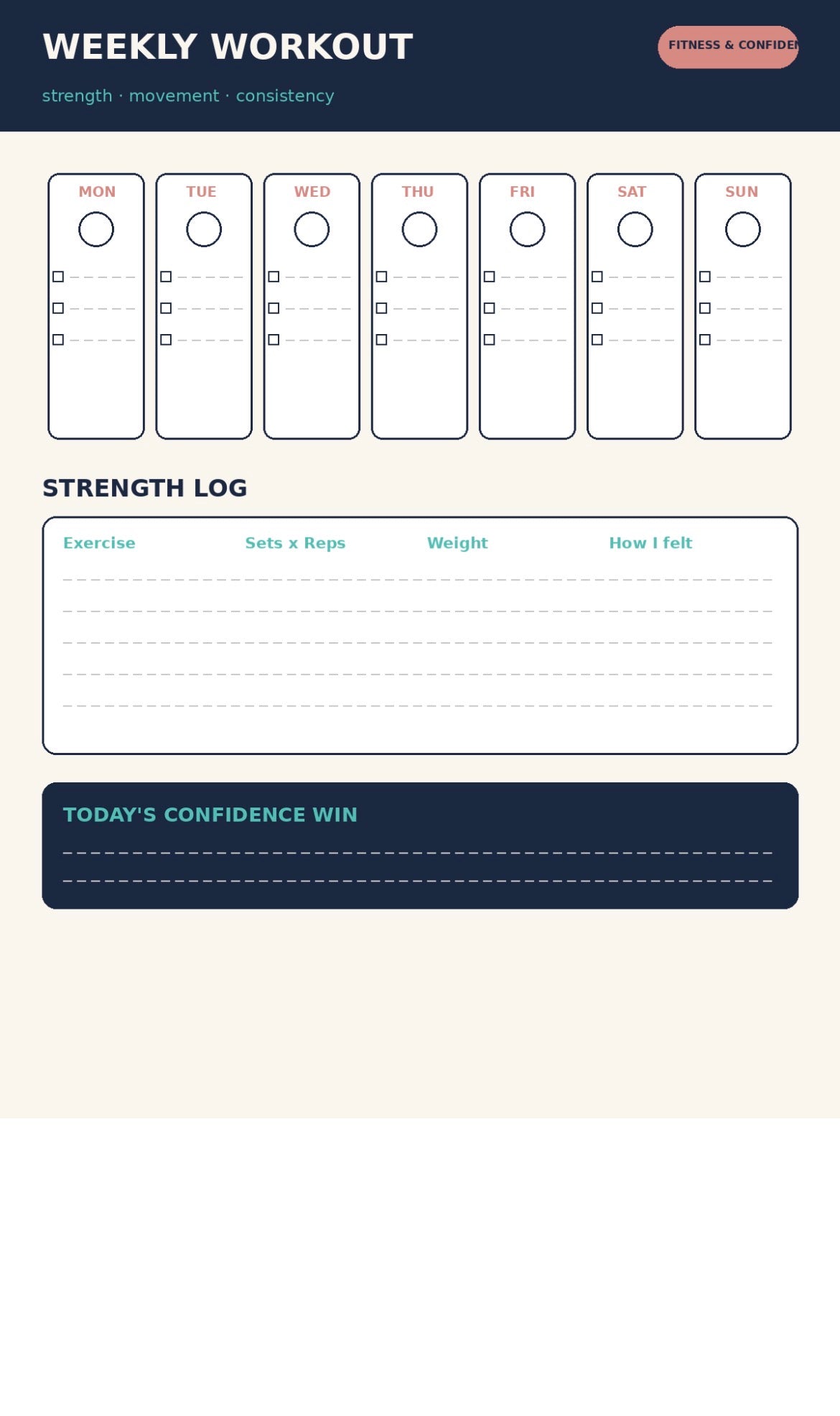 Women Over 40 Fitness Confidence Guide