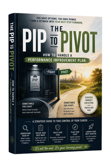 Cover image of the PDF guide "The PIP to Pivot" by Next Step Guide Hub, featuring title text and professional design.