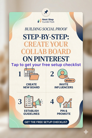 Step-by-step create your CallApp board on Pinterest