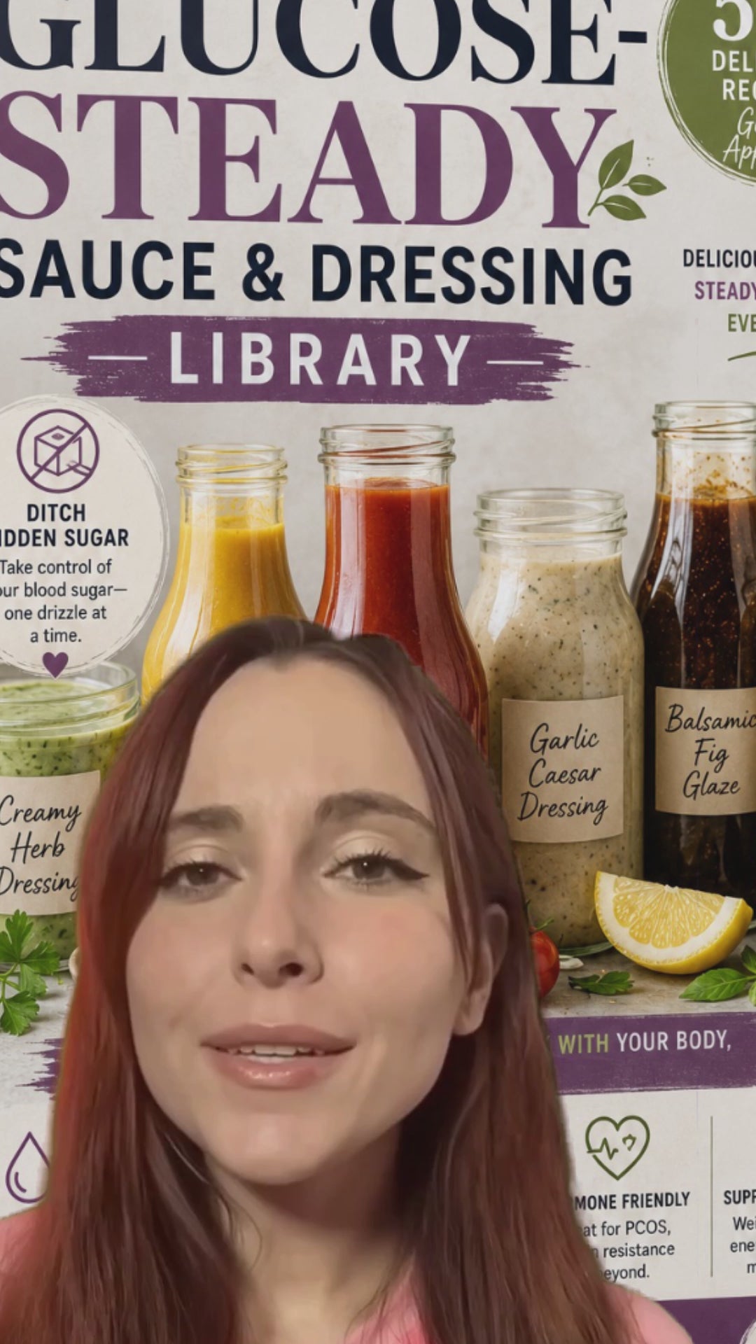 The Glucose-Steady Sauce & Dressing Library