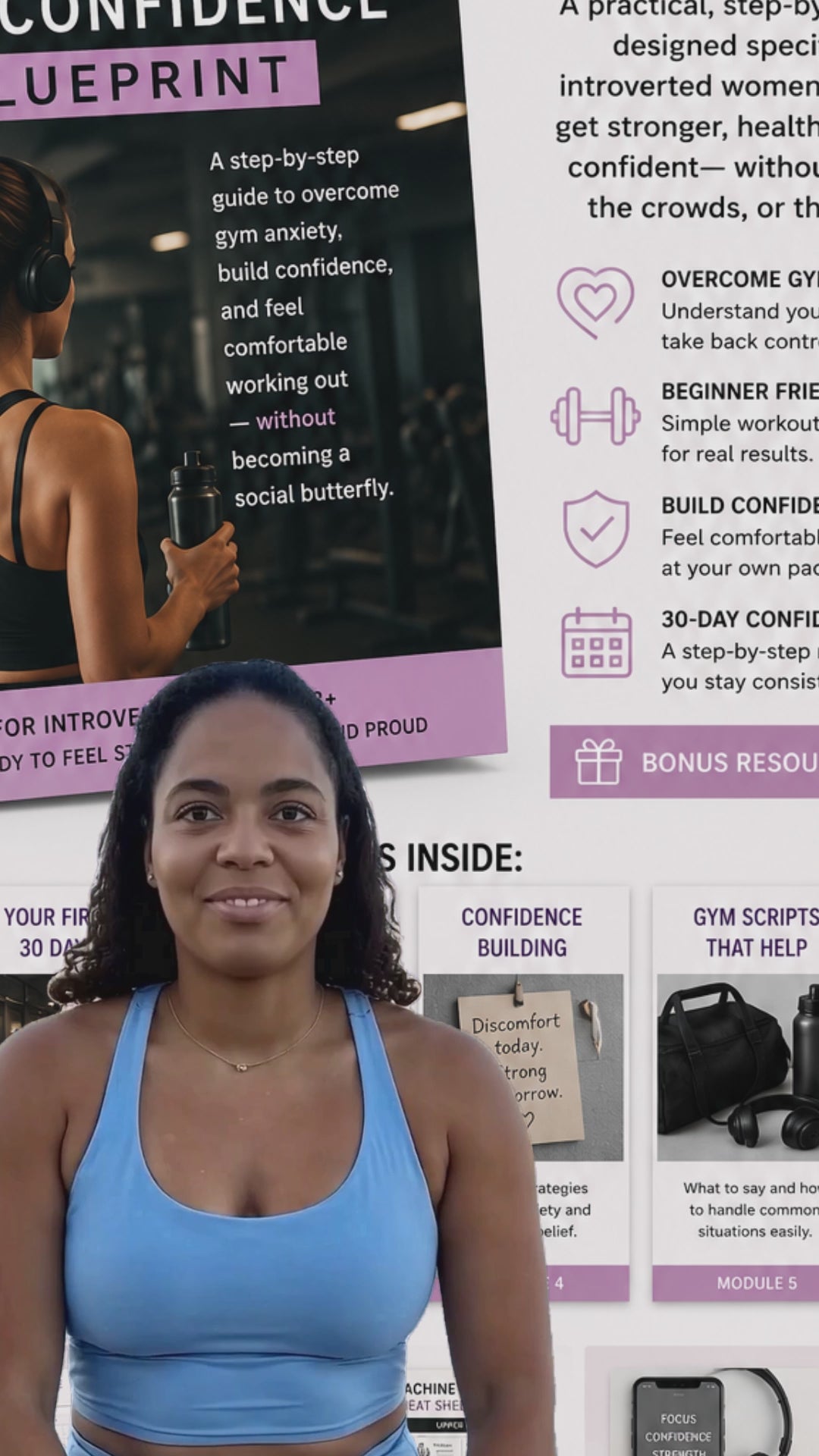 Overcome Gym Anxiety. Build Confidence. Transform Your Life.