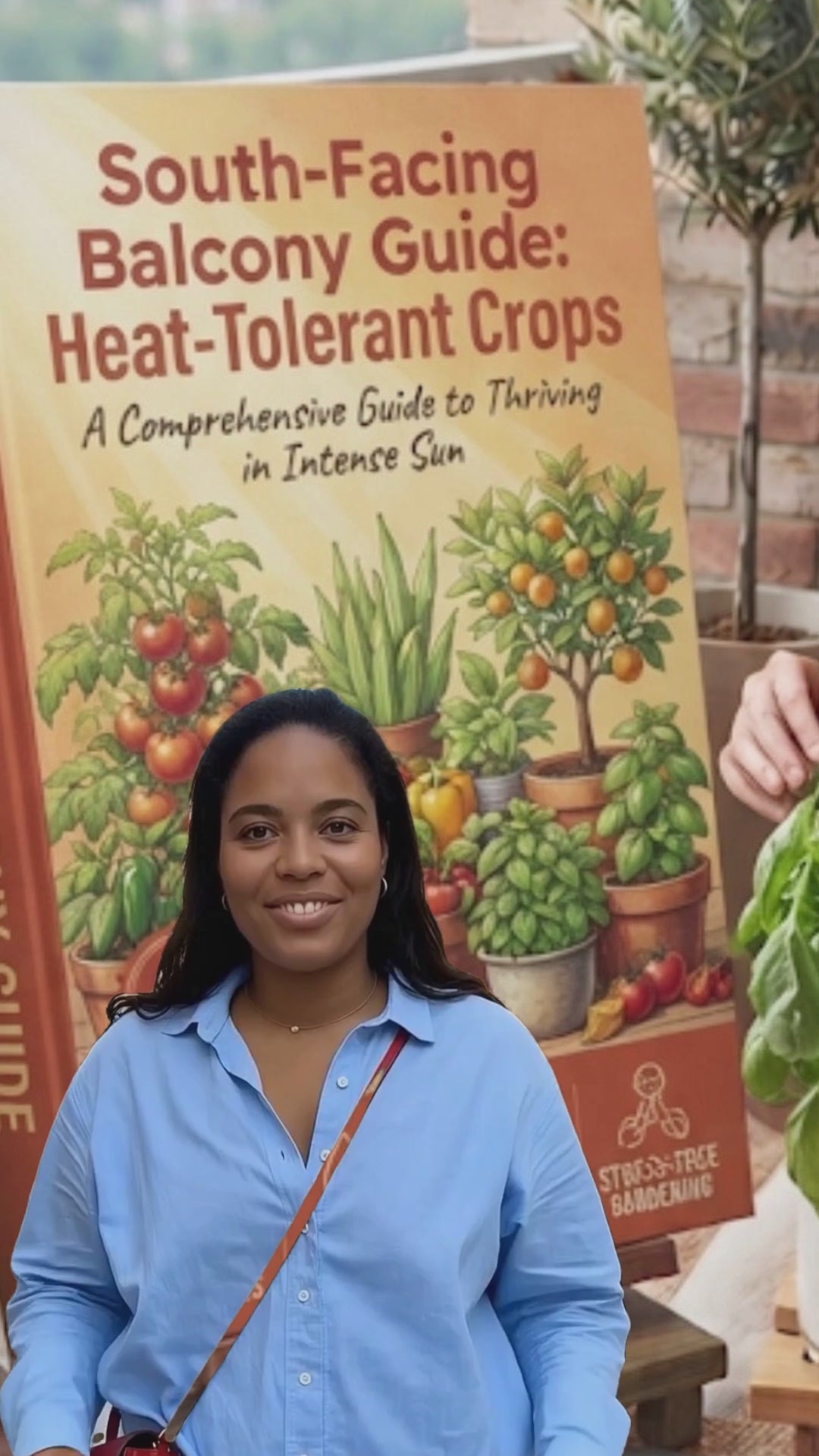 South facing balcony guide heat, tolerant crops
