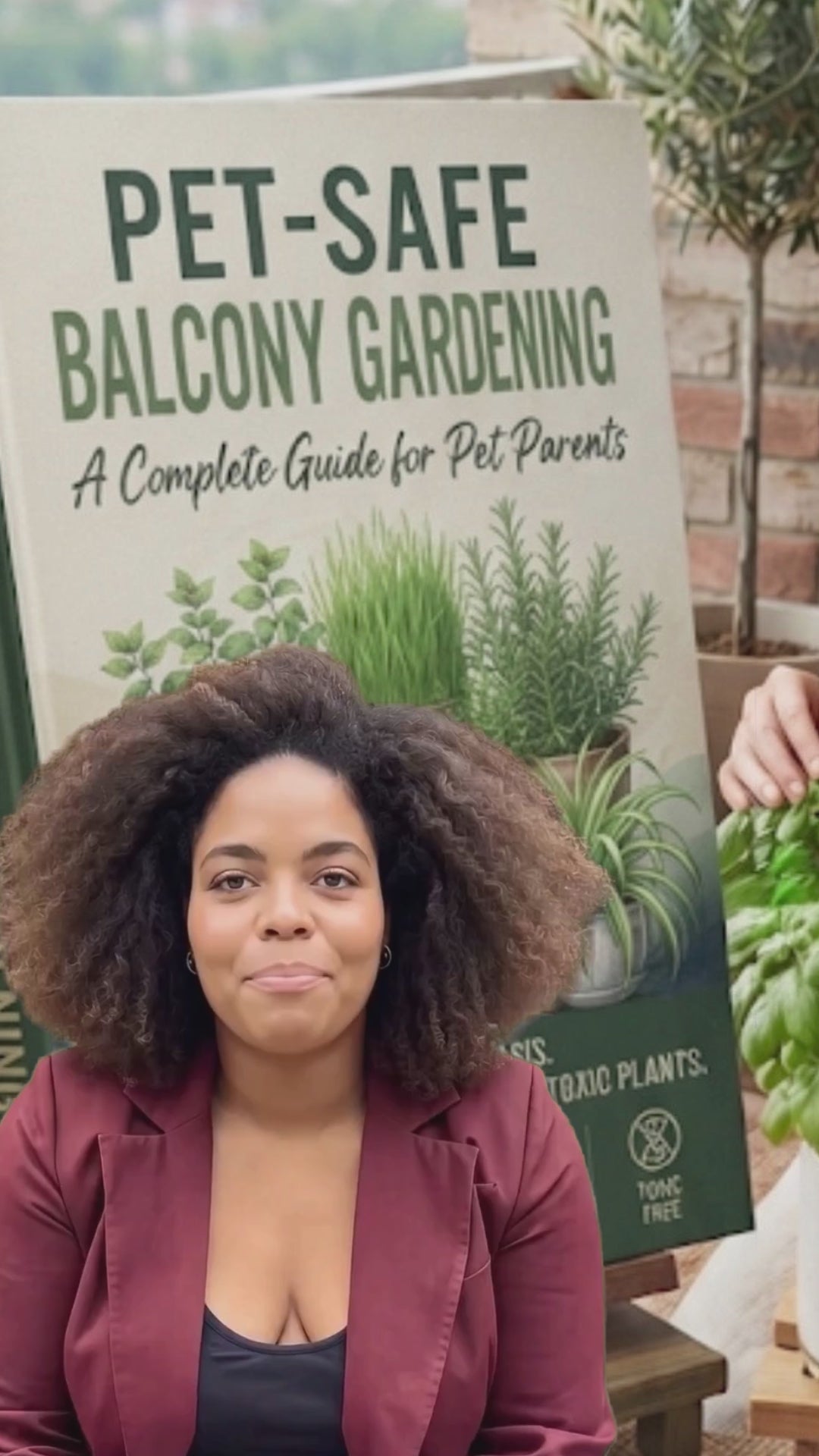 Pet safe balcony gardenIng
