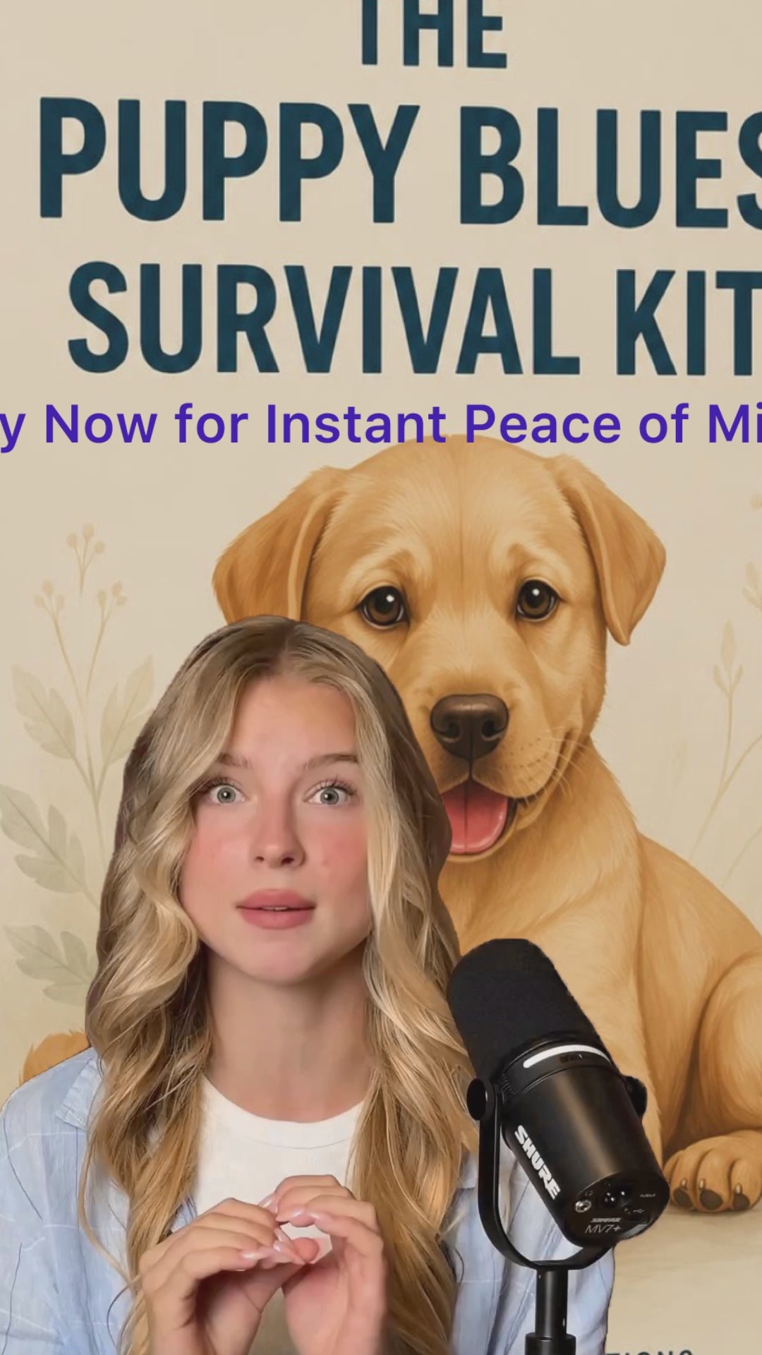 The puppy blues survival kit